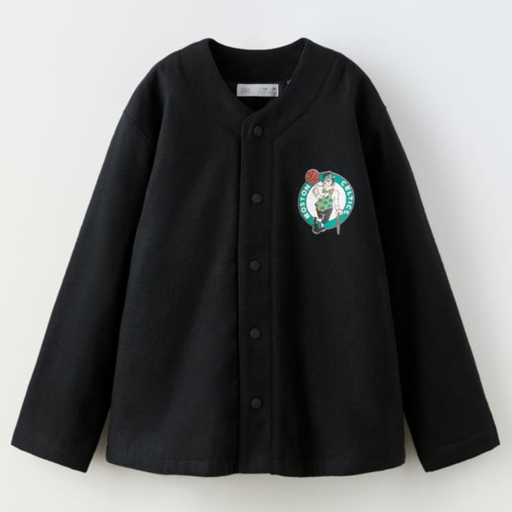 Zara Kids x NBA - Boston Celtics Overshirt/Light Jacket (NWT) 9-10 years old